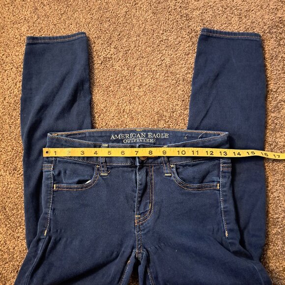 American Eagle Super Super Stretch Jegging Crop/Capri Jeans - Picture 7 of 9